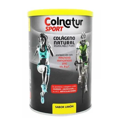 Image de Colnatur Sport Collagène naturel goût citron 345 g