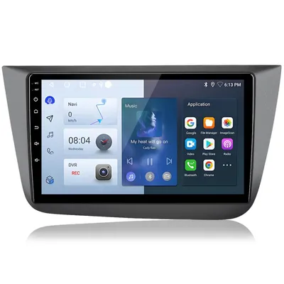 Obrázok produktu pre 1+32GB Carplay 9''HD Für Seat Altea 2004-2016 Android13 Autorádio GPS Nav WiFi BT SWC FM