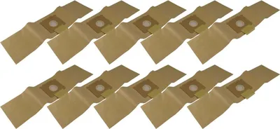 Produktbild von 10 Staubsaugerbeutel aus hochfestem Papier passend für Tennant V5