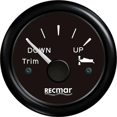 Produktbild von Recmar 0-190º Trimmpositionsanzeige Schwarz 51 mm Schwarz 51 mm