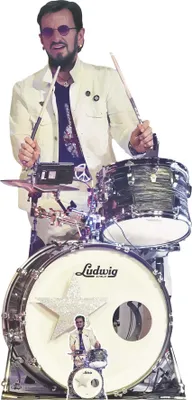 Immagine prodotto di Ringo Starr Drumming  - Espositore in cartone  - 78x162 cm