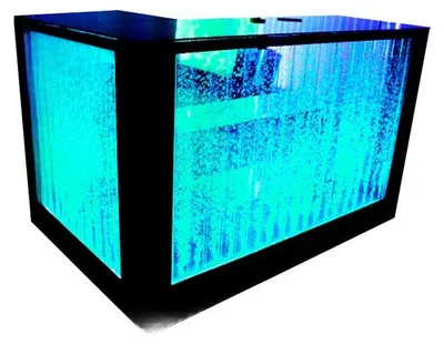 Produktbild von Bartisch Wasser Wand Bartheke Beleuchtete Bartisch Bartheke Led Regal Möbel Neu