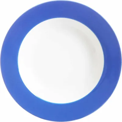 Immagine prodotto di Ritzenhoff & Breker Doppio Teller Tief, Suppenteller, Speiseteller, Essteller, Porzellan, Indigoblau, Ø 22 cm, 63868