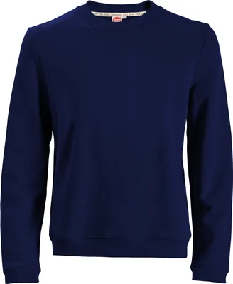 Produktbild von Basic Sweatshirt Honeymoon Navy mit Bündchen unten 5XL