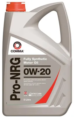 Produktbild von COMMA Pro-NRG für 0W-20 5 Liter Motoröl Motorenöl Synthetisch MS-6395 WSS-M2C946-A DEXOS 1 Öl