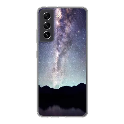 Produktbild von MuchoWow® Handyhülle Schutzhülle Hülle für Samsung Galaxy S21 FE Universum - Galaxie - Sternenhimmel - Jungen - Mädchen - Kinder Silikon Softcase Handy Hülle - Mobiltelefonhülle