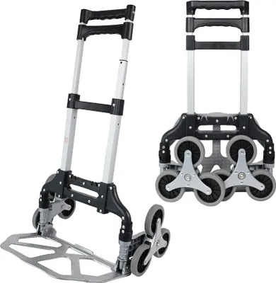 Obrázek produktu pro Dönges Treppensteiger - Robustní vozík na pytle s maximální nosností 75 kg | Skládací vozík na pytle s nosností 75 kg