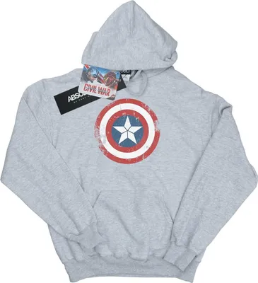 Produktbild von Marvel - "Civil War" Kapuzenpullover für Herren BI8230 (L) (Grau)