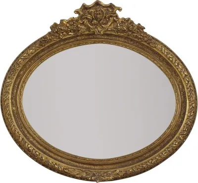 Produktbild von Casa Padrino Barock Wandspiegel 100 x H. 70 cm - Luxus Spiegel