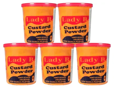 Produktbild von Lady B. Custard Powder mit Vanille Aroma 5x500g