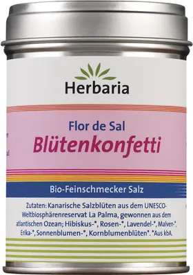 Produktbild von Blütenkonfetti Flor de Sal 60g