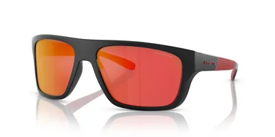 Produktbild von Arnette HIJIKI AN 4330 BLACK/RED MIRROR DARK GREY YELLOW 63/17/125 Herrenbrillen Sonnenbrillen