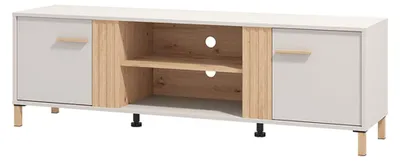 Produktbild von Lauco - TV-Möbel, 164x40x52h cm Beige, ein Fachboden