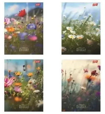Immagine prodotto di Quaderno A5/60K linea Romantic Meadow (10 pezzi) - UNIPAP
