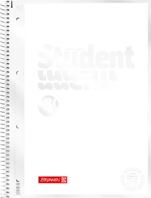 Produktbild von Brunnen Collegebl.a4 Lin27 Weiss Weiss