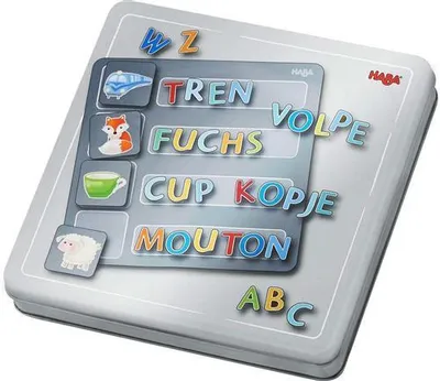 Produktbild von HABA Magnetspiel-Box Buchstaben