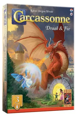 Zdjęcie produktu dla 999Games 999 Games Carcassonne Rozszerzenie Smocza wróżka