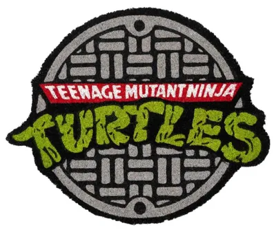 Immagine prodotto di Zerbino con logo Teenage Mutant Ninja Turtles