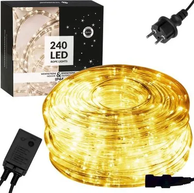 Obrázek produktu pro LED světelný řetěz, teplá bílá barva, 240 diod