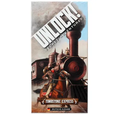 Produktbild von Asmodee Unlock! - Tombstone Express, Kartenspiel, Sammelkartenspiel, 10 Jahr(e), Familienspiel