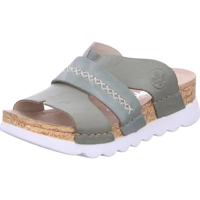 Produktbild von Rieker Klassische Pantoletten Damen 31373932303335 Grün 37 EU