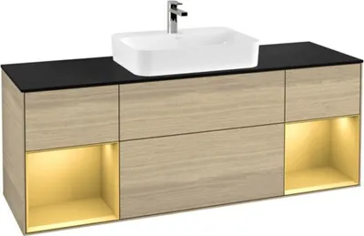 Produktbild von Villeroy & Boch F452HFPC Waschbeckenunterschrank Finion F45