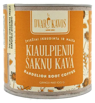 Obrázek produktu pro Káva z kořene pampelišky Dvaro Kavos, 100 g