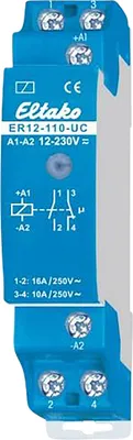 Produktbild von Eltako ER12-110-UC Schaltrelais 1S+1 (V) potenzialfrei 16A 22110002
