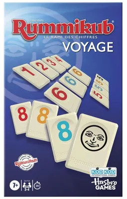 Image de Hasbro Jeu Rummikub edition Voyage