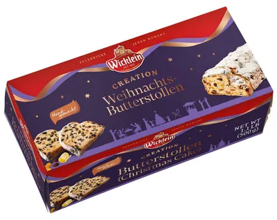 Produktbild von Wicklein Creation Weihnachts-Butterstollen 500g