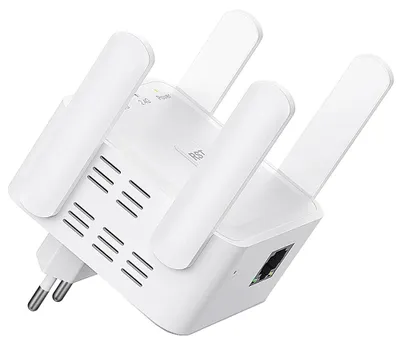 Produktbild von Drahtloser Repeater, Dualband, 1200Mbps Geschwindigkeit, EU-Stecker