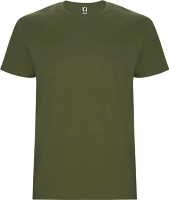 Obrázek produktu pro Roly CA6681 | Stafford T-Shirt - dvouvrstvé tričko s kulatým výstřihem - barva: Army Green 15 - velikost: XXL