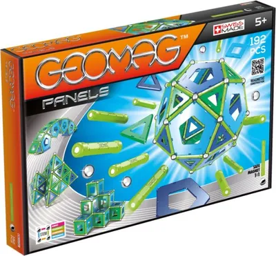 The image shows the retail packaging of a Geomag magnetic construction toy set.