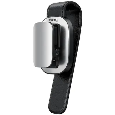 Image de Support de Lunettes de Voiture Baseus - Argent Élégant et Pratique KP38046
