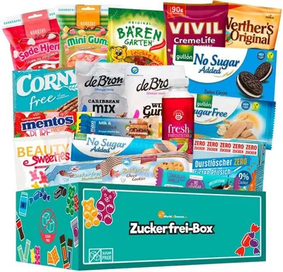 Produktbild von World of Sweets Zuckerfrei-Box