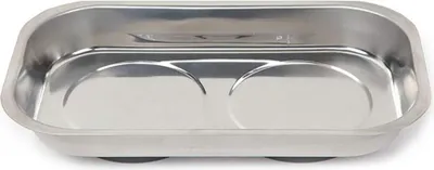 Immagine prodotto di Vassoio magnetico rettangolare in metallo 23 x 13 cm