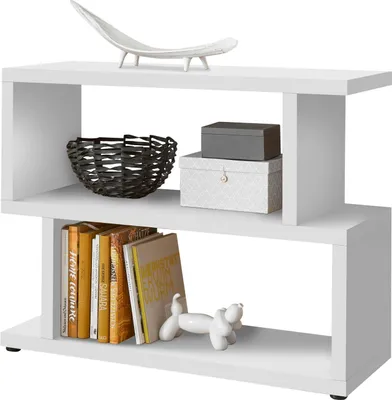 Obrázek produktu pro Regal >Benny< in weiß, Wabenplatten - 100x80x38cm (BxHxT)