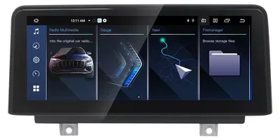 Productafbeelding van Autoradio voor BMW 1- en 2-serie (F20/F21/F22/F23) - 10,25-inch touchscreen - Android 14 - 6 GB RAM / 128 GB opslag - NBT - Draadloze CarPlay