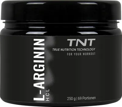 Produktbild von TNT L-Arginin proteinogene Aminosäure ohne Zusätze 250g ohne Geschmack