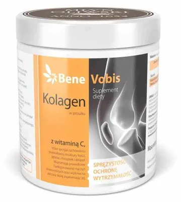 Imagen del producto de Bene Vobis Colágeno (hidrolizado de gelatina) con vitamina C, 250 g