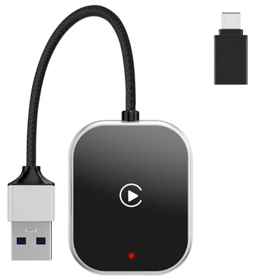 Drahtloser CarPlay-Adapter, kabelgebunden zu kabellos, iPhone/Android