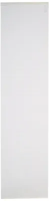 Paneelgordijn Bambus-Optik Weiß 245x60 cm Polyester