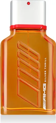 Obrázek produktu pro Mercedes-Benz AMG Silver Thrill, Pánské, 60 ml, Tekutý parfém, Bergamot, Jantar, Pačuli