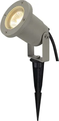Image de Nautilus Spike Gris Luminaire de Jardin à Enfoncer 1X GU10/35W IP65 AL