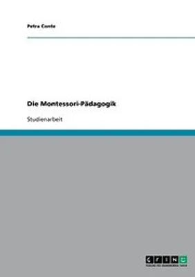 Produktbild von Die Montessori-Pädagogik