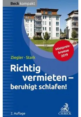 Obrázok produktu pre Richtig vermieten - beruhigt schlafen!