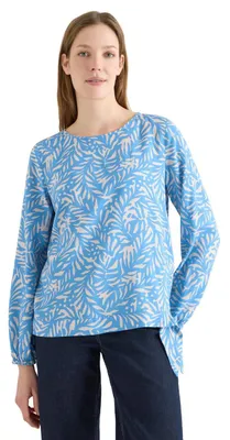 Obrázek produktu pro Cecil, modrá blůza s volánky, barva "Fountain Blue", velikost XS