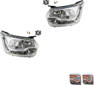 Produktbild von Scheinwerfer Satz Osram Night Breaker Laser passend für Ford Transit 13 08/13-5 8200074008 6202E1 00006202E1 6710027 0000620639 620639 00006206 Johns