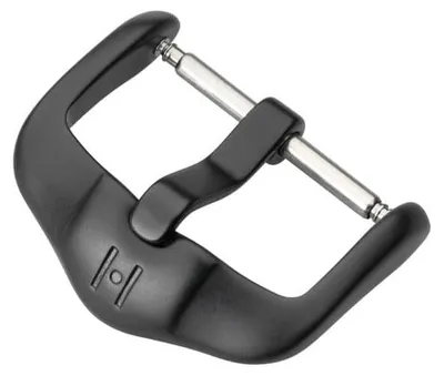 Zdjęcie produktu dla Zapięcie Hirsch Active czarne matowe ze stali nierdzewnej 18 mm
