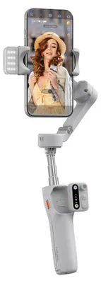 Zdjęcie produktu dla Hohem iSteady X3, Stabilizator aparatu w smartfonie, Szary, 0,3 kg, 5,8 cm, -120 - 210°, -35 - 45°